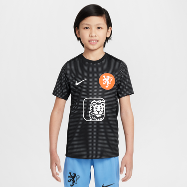 Фланелка Nike Netherlands Academy Pro Dri-FIT Short Sleeve Pre-Match Football Top Черно | FZ9916-011, 0