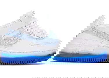 Кецове и обувки Nike Air Force 1 Low Shadow Chenille Swoosh Blue Tint W Бяло | FJ4567-100, 0