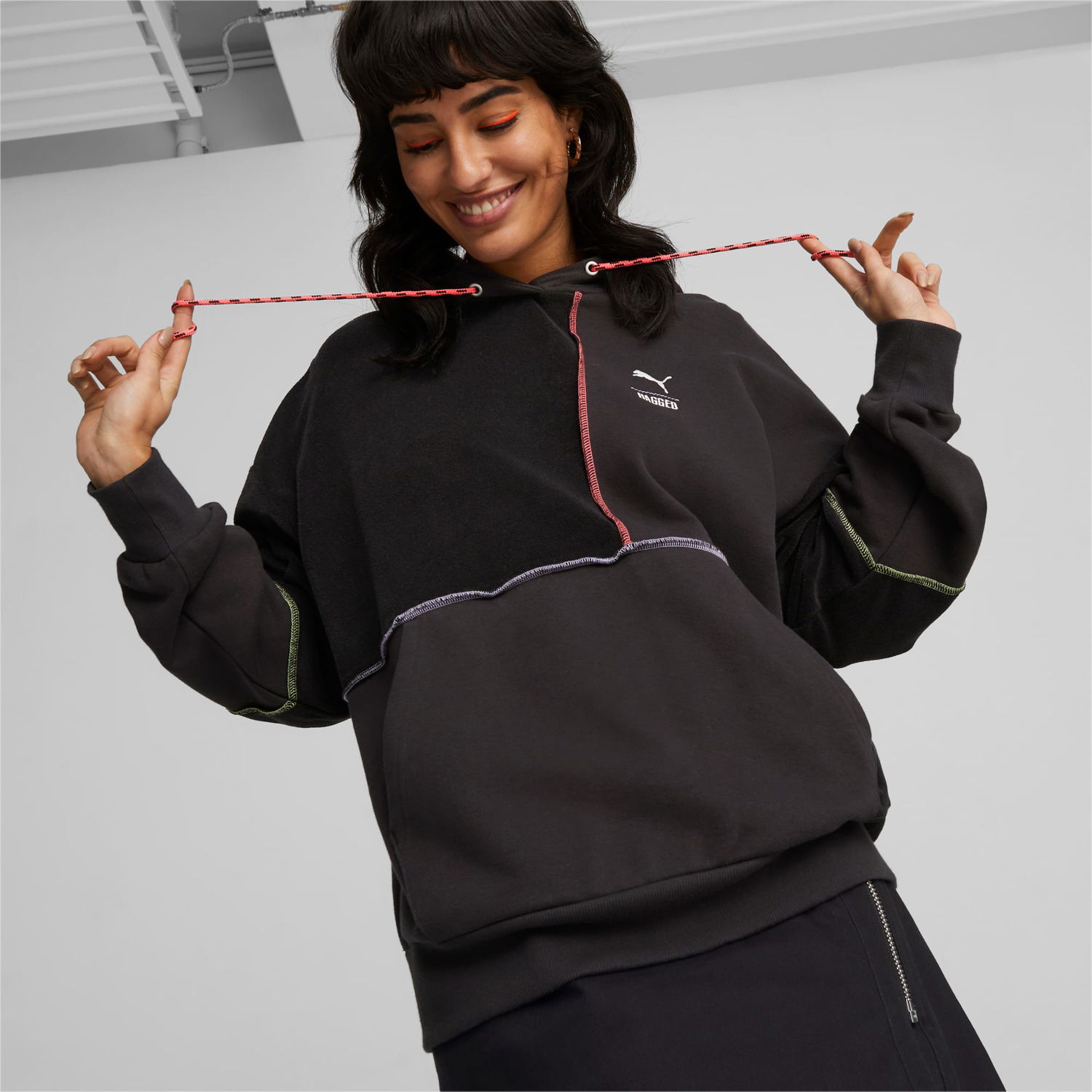 Суитчър Puma X The Ragged Priest Hoodie Черно | 539128_01, 1