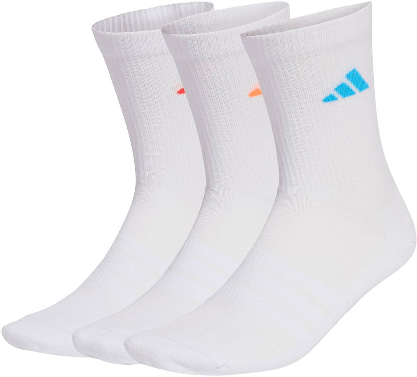Чорапи adidas Originals Crew Socks 3-Pack Бяло | kc9623