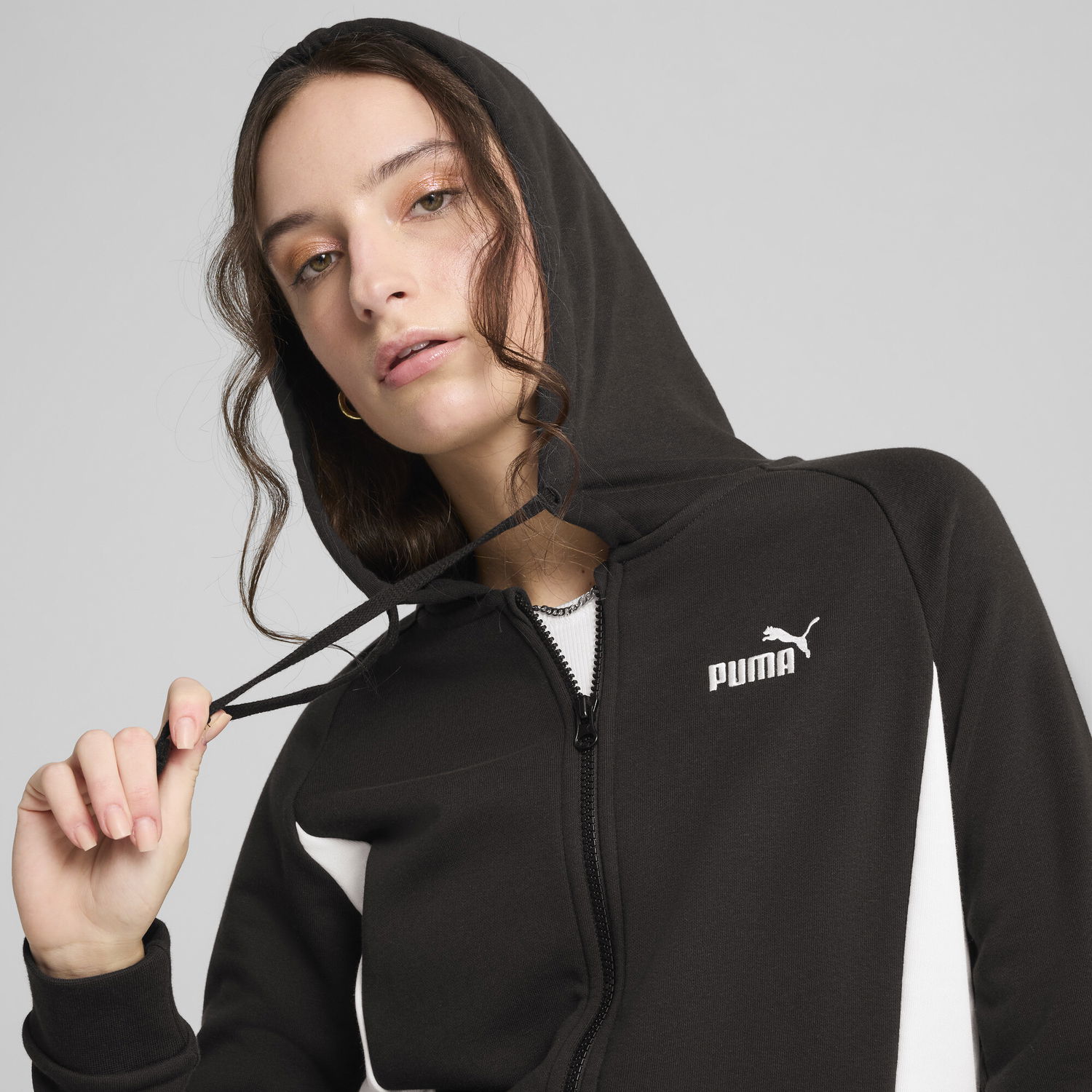 Суитчър Puma Women's Hoodie Tracksuit Черно | 685077_01, 1