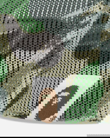 Шапка с козирка BAPE Camo NYC Logo Mesh Cap Бяло | 1L30180012 GREEN, 7