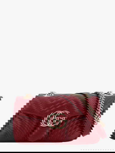 Дамска чанта Gucci GG MARMONT Бургунди | 443497AADPJ6207, 0
