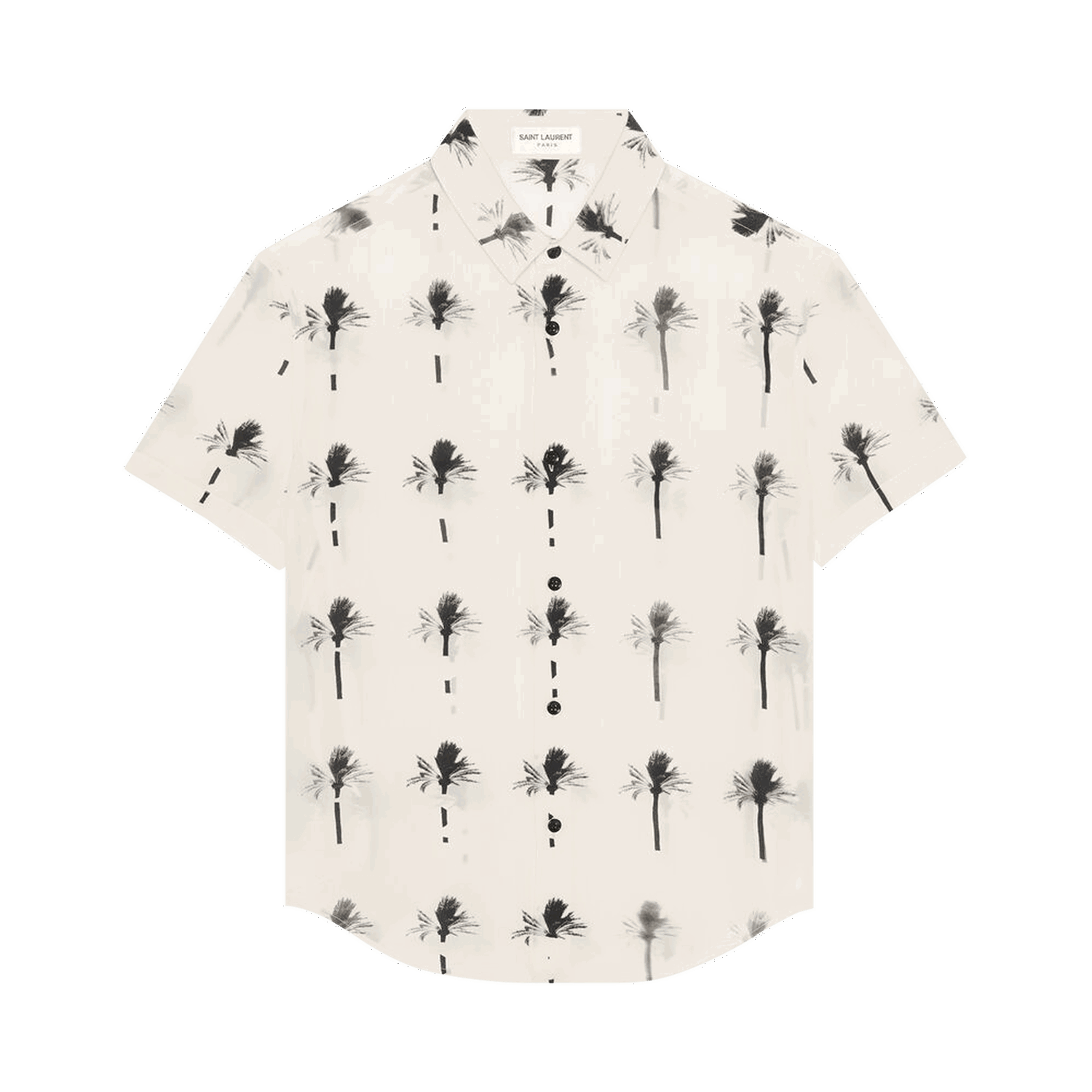 Риза Saint Laurent Chemise CDC Marking Paradise Shirt Бежово | 686979 Y2E84 9761, 0