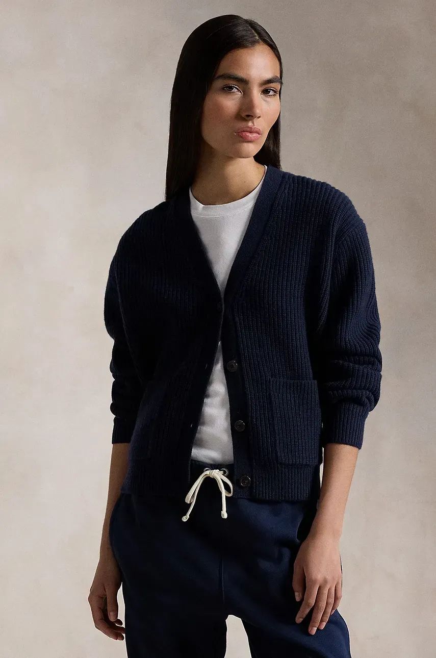 Пуловер Polo by Ralph Lauren Cardigan Синьо | 211944515, 0