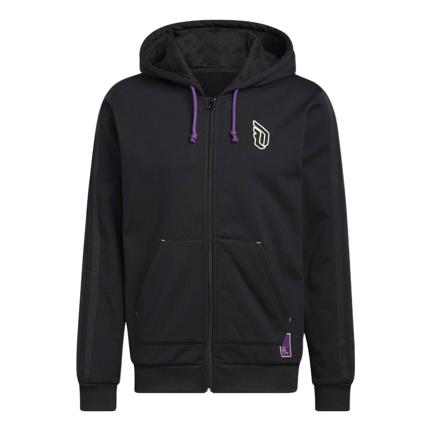 Суитчър adidas Originals Adjustable Hooded Sports Jacket Черно | HG2130, 0