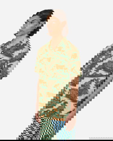 Риза Vans Mami Wata Woven Shortsleeve Shirt Многоцветен | VN0006DUGRX1, 4