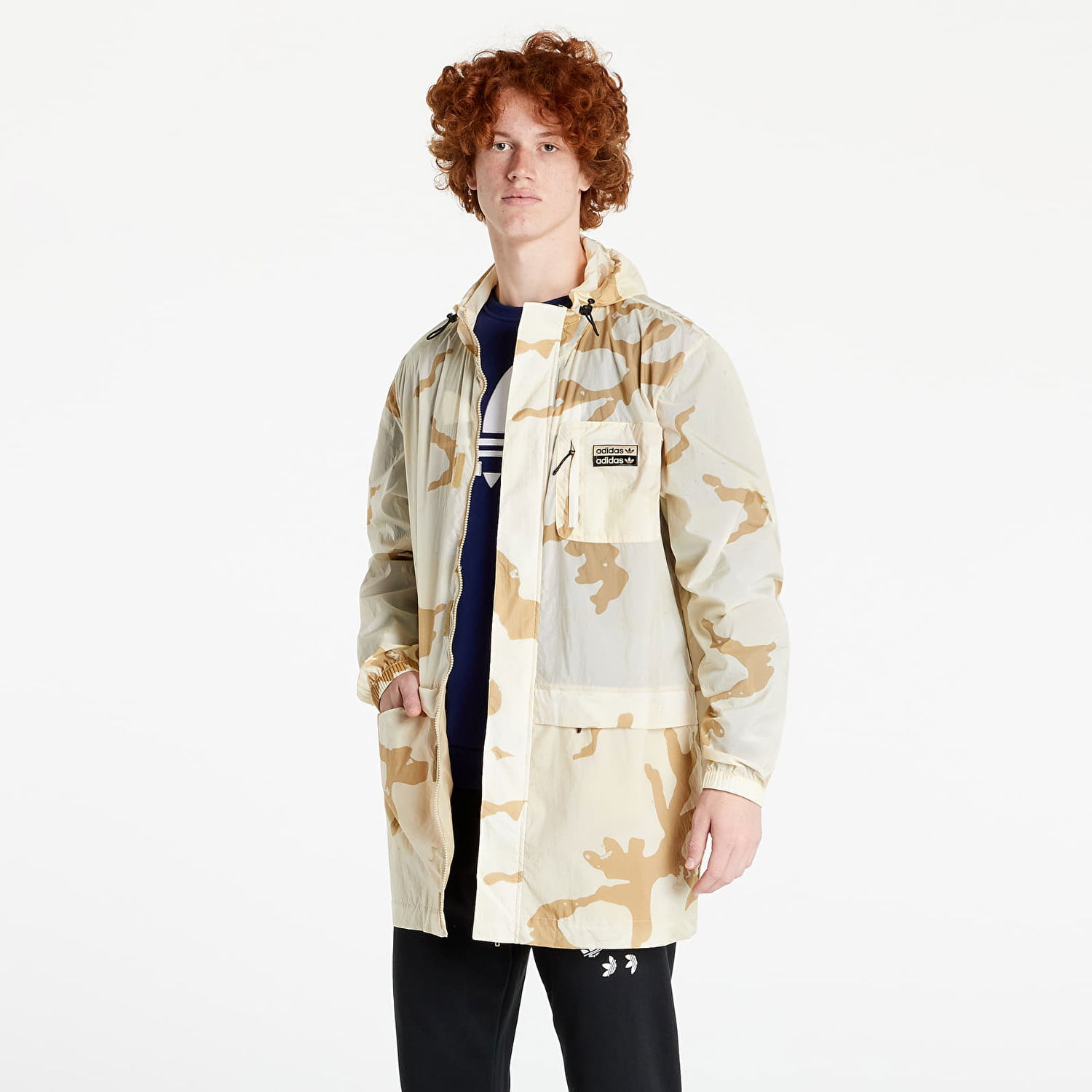 Ветровка adidas Originals Longwind Aop Бежово | H11503, 0