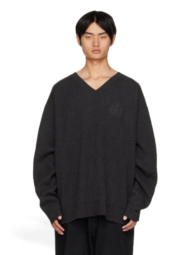 Пуловер Balenciaga Hybrid Sweater Черно | 704271-T4130-1163