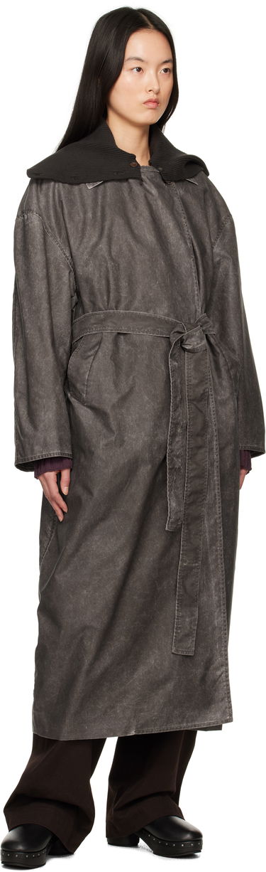 Тренчкот OUR LEGACY Our Legacy Court Coat Сиво | W2251CA, 3