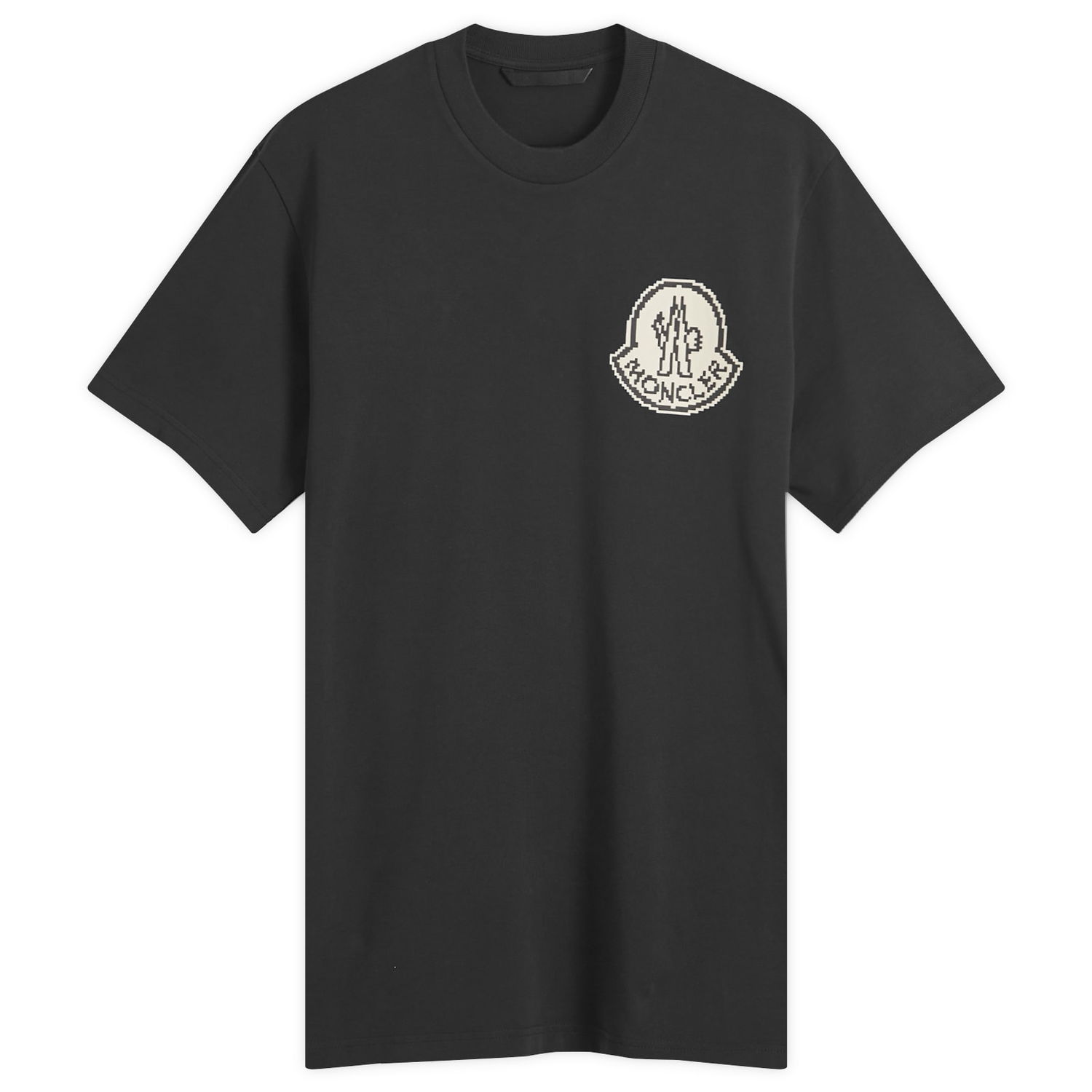 Тениска Moncler Pixel Logo T-Shirt Черно | 8C000-83927-04-998, 0
