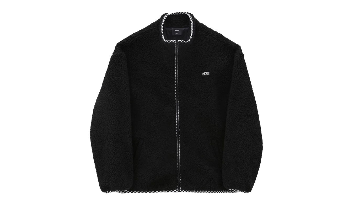 Яке Vans Griffen Sherpa Zip Jacket Черно | VN0A7RP1BLK, 1