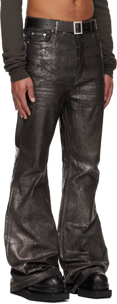 Дънки Rick Owens Rick Owens DRKSHDW Concordians Bolan Bootcut Jeans Металик | DU02E7365 SBZMC, 1