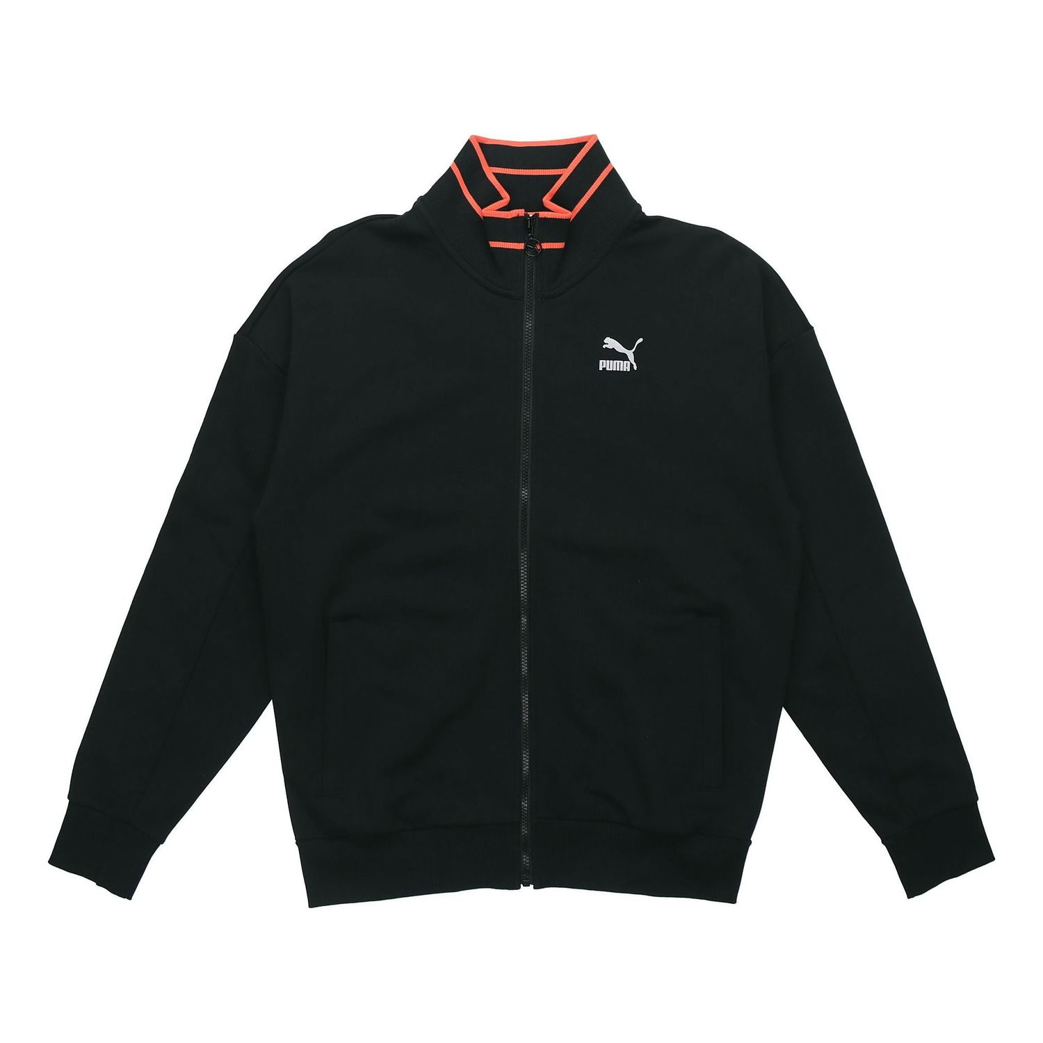 Яке бомбър Puma TFS Stand Collar Zip Jacket Черно | 597343-01, 0