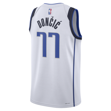 Фланелка Nike Dri-FIT NBA Dallas Mavericks Association Edition 2022/23 Doncic Luka Swingman Jerse Бяло | DN2074-100, 3