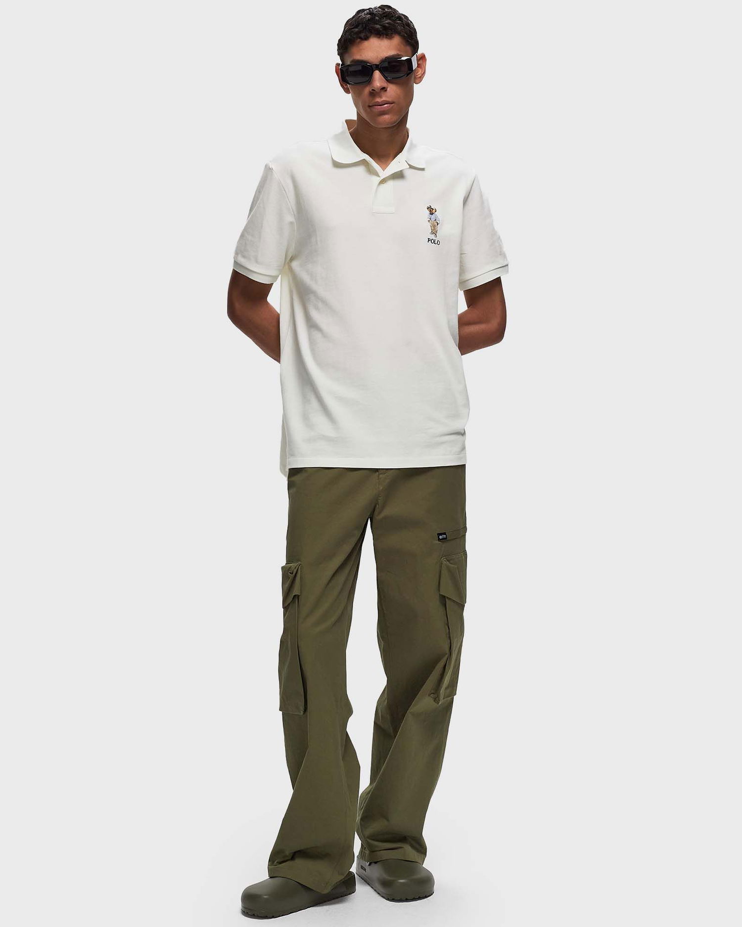 Поло тениска Polo by Ralph Lauren SHORT SLEEVE-POLO SHIRT Бяло | 710853312026, 1