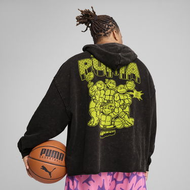 Суитчър Puma PUMA x TMNT Basketball Hoodie Черно | 630927_01, 3