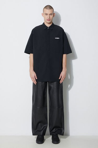 Риза Marcelo Burlon Nylon Over Shirt Relaxed Черно | CMGG005S24FAB0011001, 1