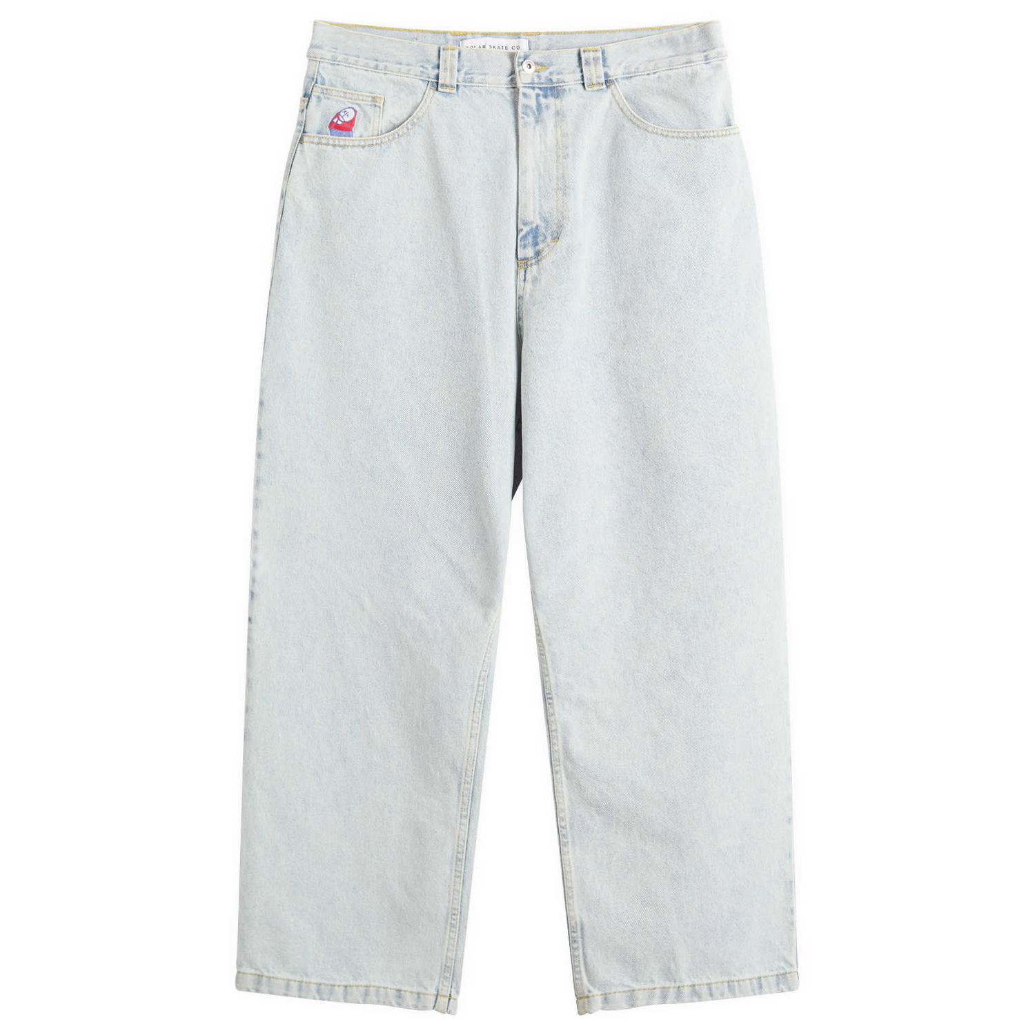 Дънки Polar Skate Co. OG Logo Big Boy Jeans, Size Large Синьо | PSC-CO-17-LBL, 1