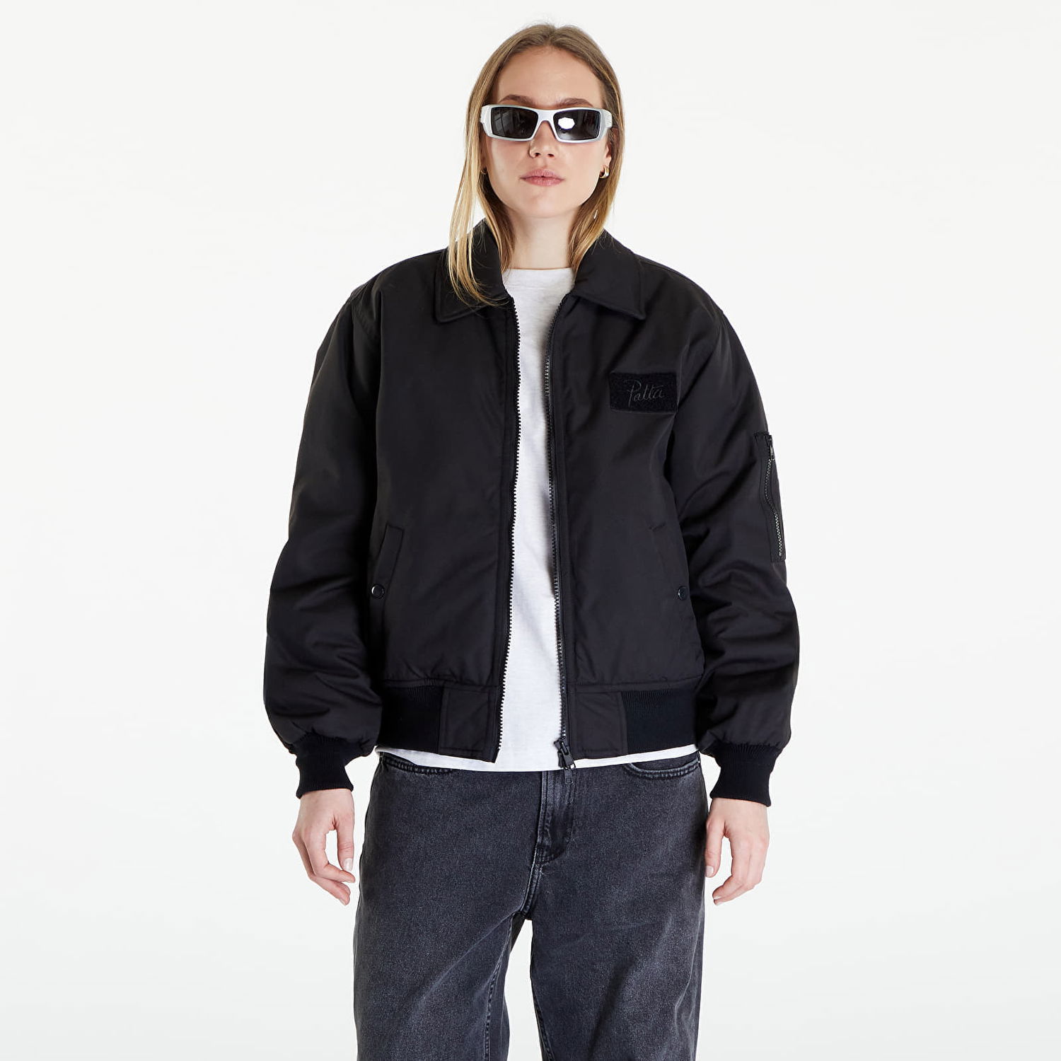 Яке бомбър Patta Jet Bomber Jacket Черно | POC-SS24-3200-348-0233-001, 0