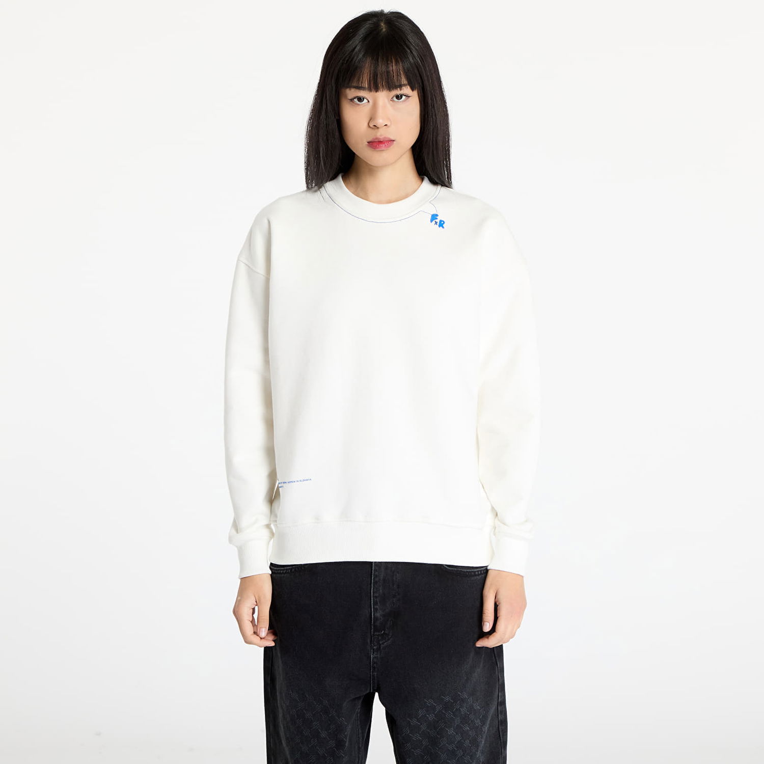 Пуловер Footshop FTSHP RFTW Crewneck Sweatshirt Бяло | FTSHP_340, 1