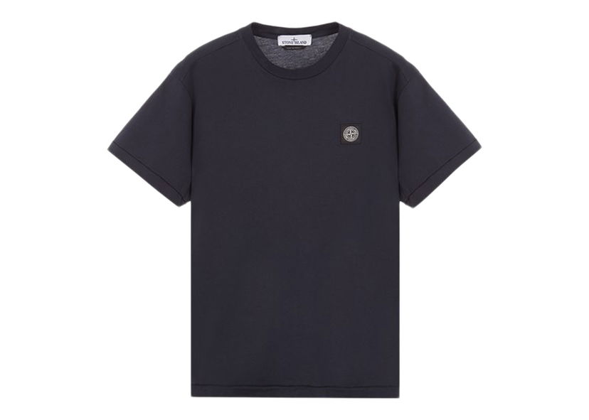 Тениска Stone Island Short Sleeve T-Shirt Navy Blue Черно | 801524113 - A0020