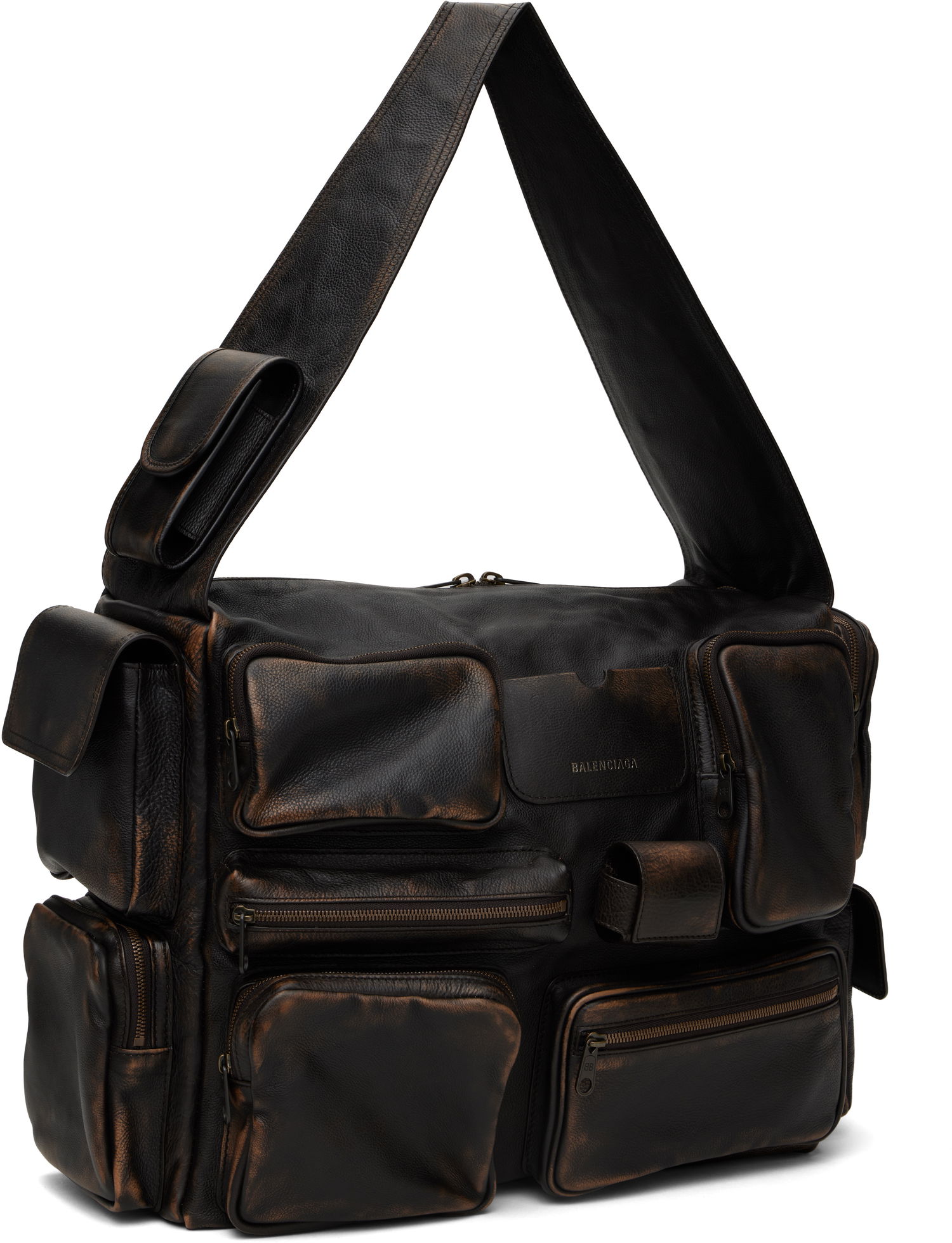 Чанта за пътуване Balenciaga Balenciaga Superbusy Large Sling Bag Черно | 7021682ABFZ, 1