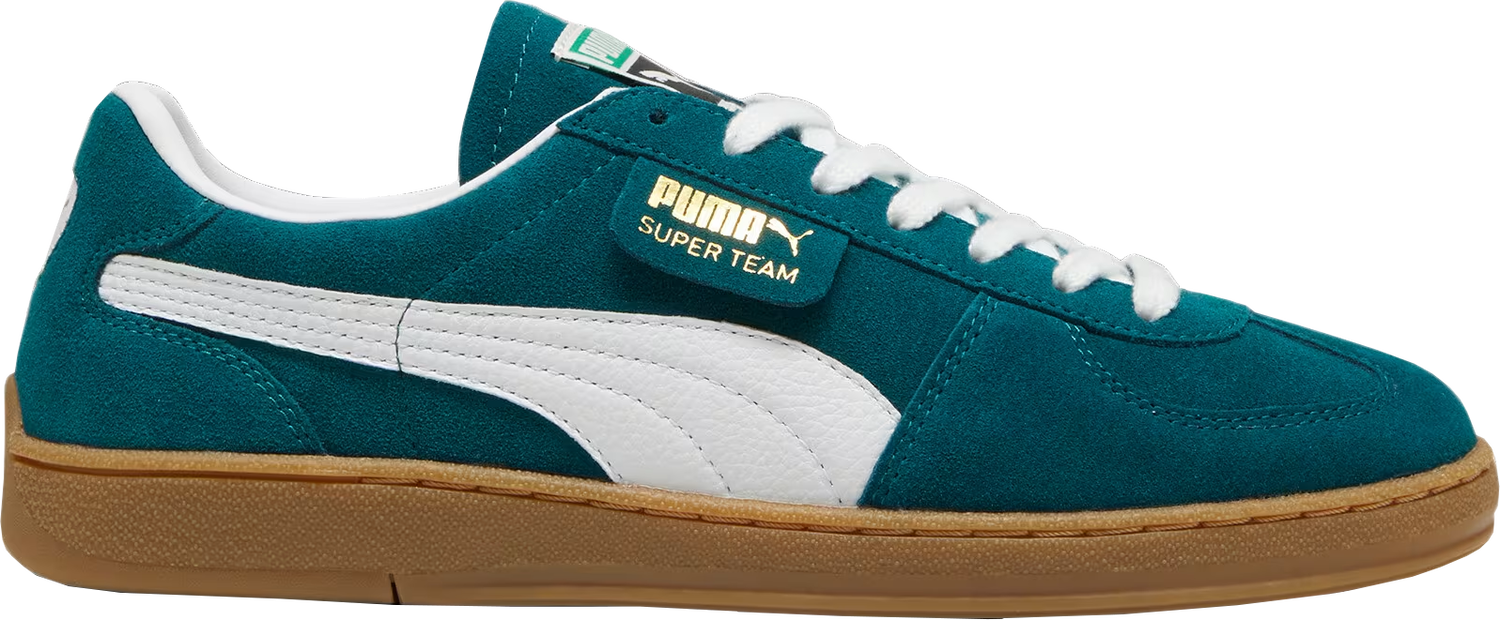 Кецове и обувки Puma Super Team SD Зелено | 398528-01, 0