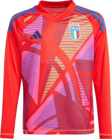 Фланелка adidas Originals Italy Goalkeeper Long-Sleeve Jersey 2024 Червено | iq0481, 0