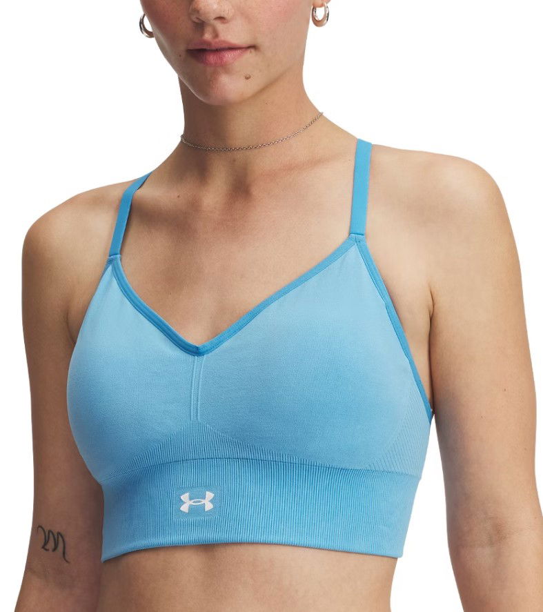 Сутиен Under Armour Under Armour Vanish Seamless Washed Low Bra Синьо | 1388111-452, 0