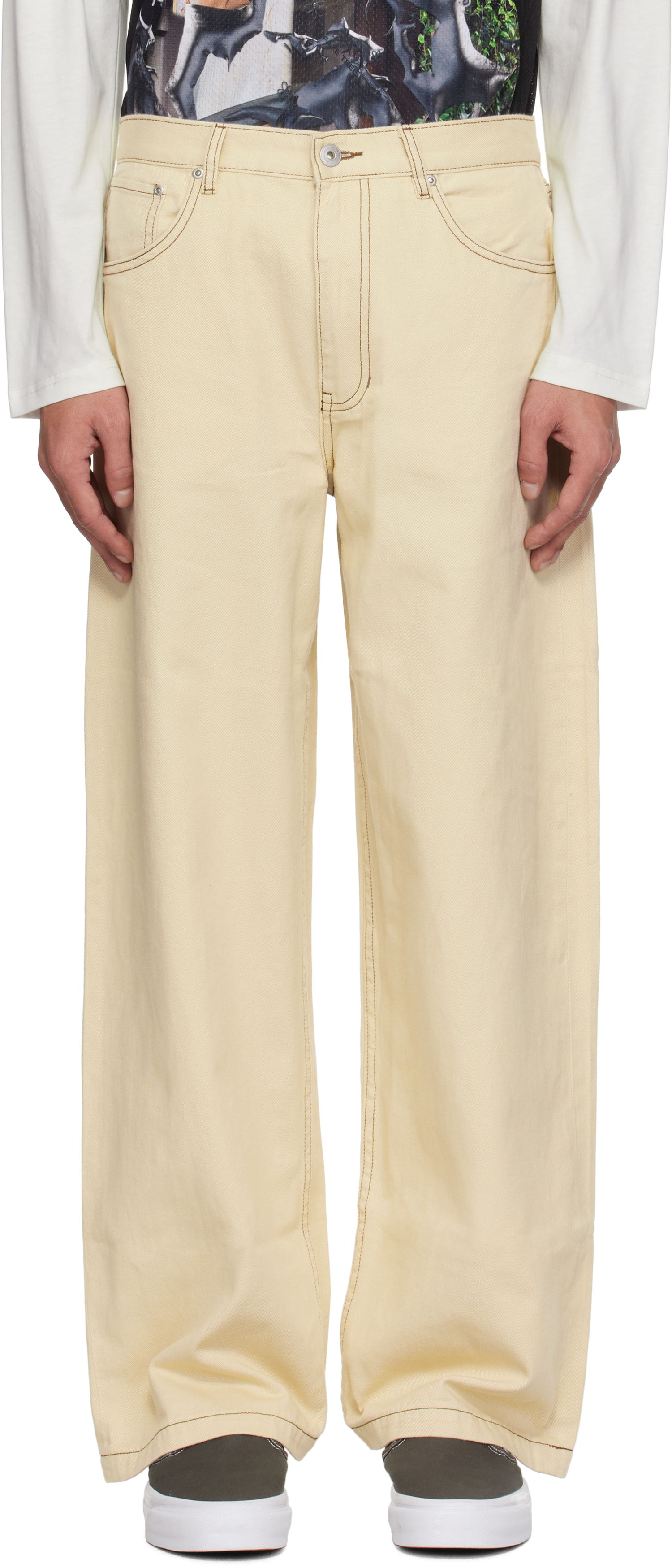 Дънки Perks And Mini Perks and Mini Alto Jeans Жълто | 80034, 0