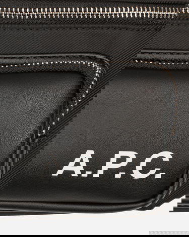 Чанта за кръста A.P.C. Logo Waist Bag Черно | PAADY-H62167-LZZ, 4