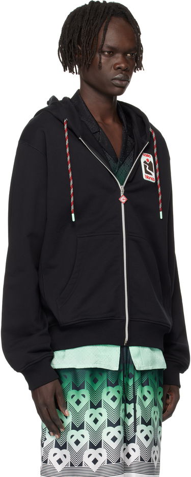 Суитчър Casablanca Casablanca Sunset Valley Zip Hoodie Черно | U-MPF25-JTP-150-01, 1