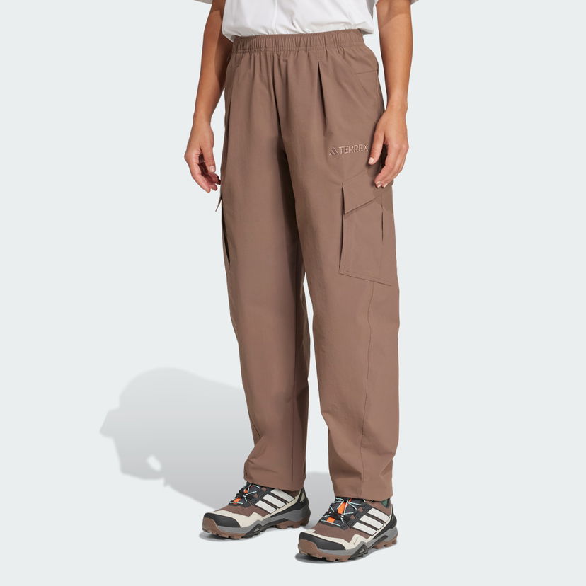 Карго панталони adidas Performance Terrex Xploric Cargo Pants Кафяво | JM9857