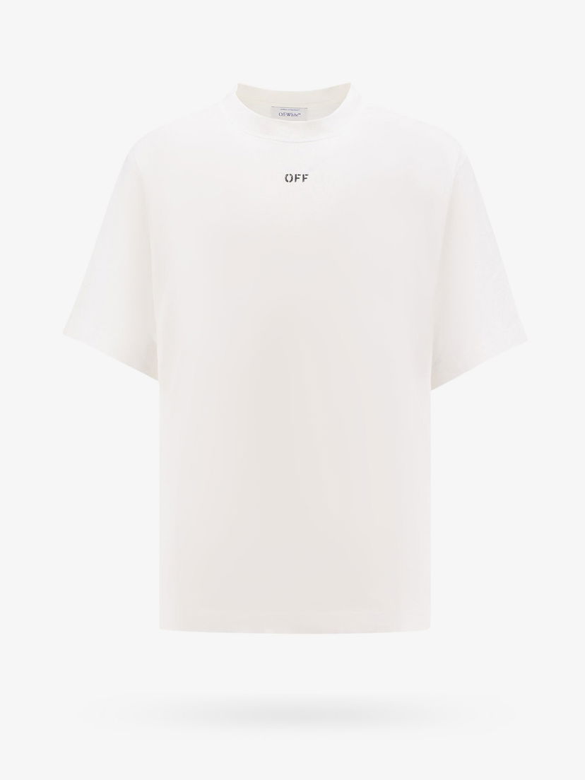 Тениска Off-White T-SHIRT Бяло | OMAA120C99JER0050110