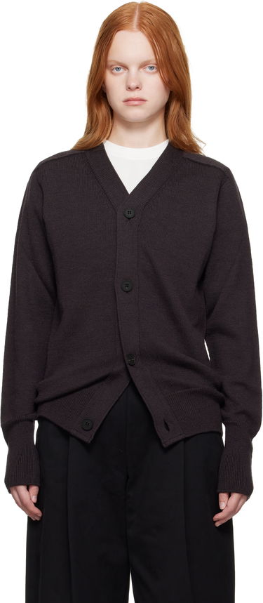 Пуловер Studio Nicholson Studio Nicholson Conan Knit Cardigan Кафяво | CONAN SN - 1500, 0