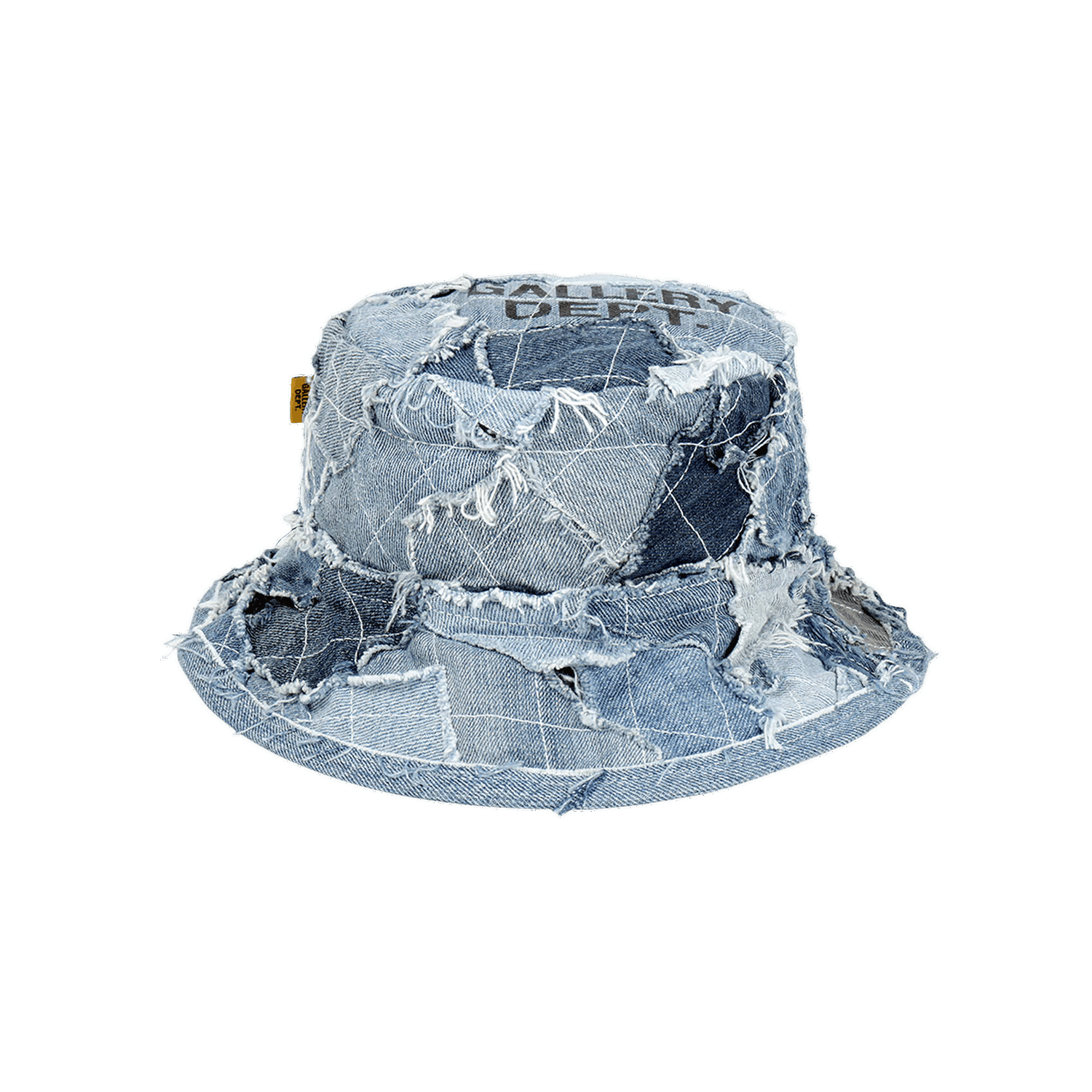 Шапка Gallery Dept. Recycled Denim Roadman Bucket Hat Синьо | RDQBH 9180 BLUE, 0