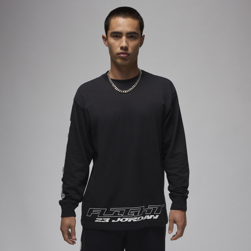 Тениска Jordan MVP Long Sleeve T-Shirt Черно | FZ1971-010