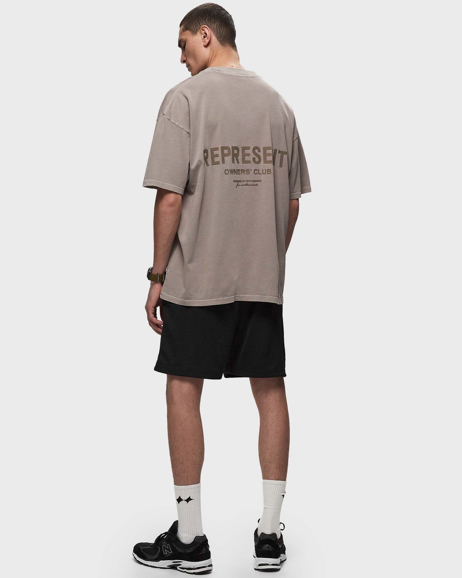 Тениска Represent Clo REPRESENT OWNERS CLUB T-SHIRT Сиво | OCM409-243, 1