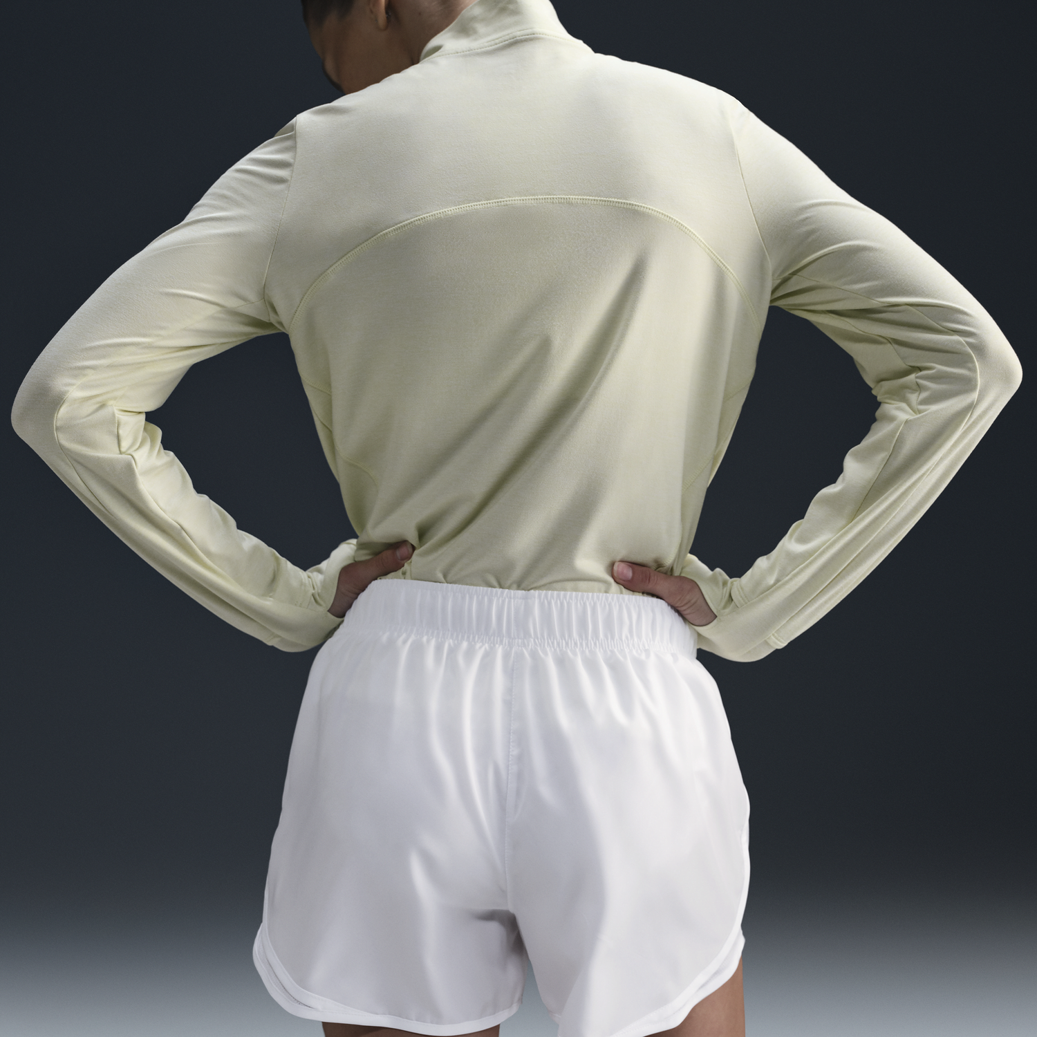 Къси панталони Nike Tempo Dri-FIT Mid-Rise Running Shorts with Liner Зелено | HM6096-100, 1