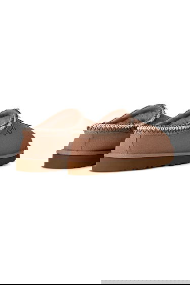 Кецове и обувки UGG Tasman II Suede Slipper with Braided Trim Кафяво | 1174671.RYK, 2