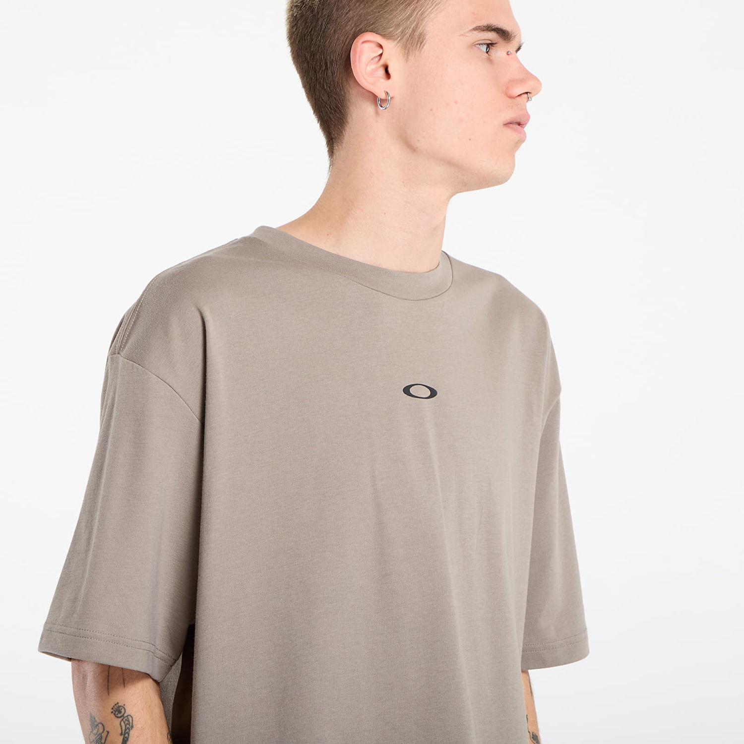 Тениска OAKLEY Oakley Enhance QDC Grip 4.0 Short Sleeve T-Shirt Сиво | FOA407663-881, 1