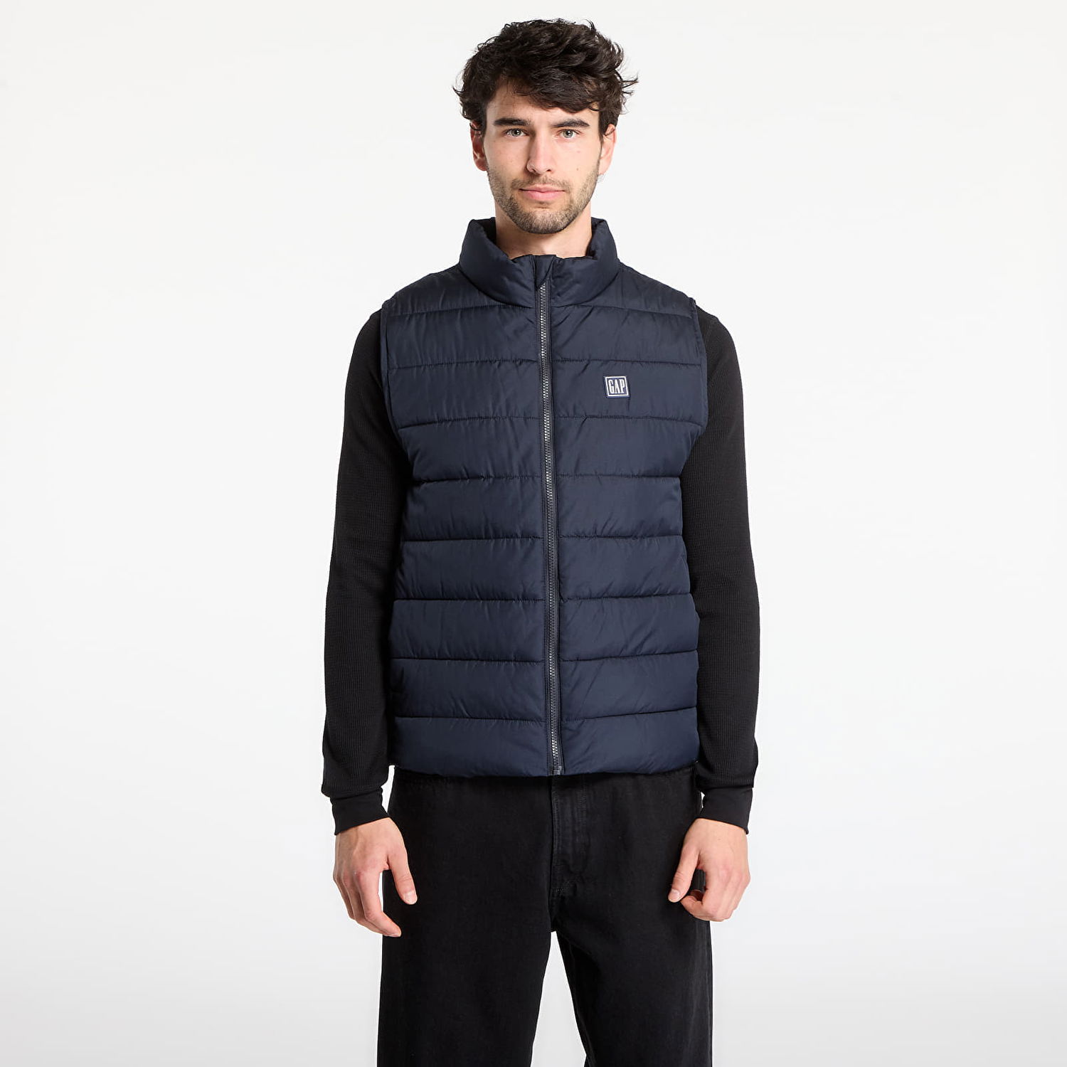 Жилетка GAP Coldcontrol Quilted Waterproof Vest Classic Navy Тъмно синьо | 790584-01, 0