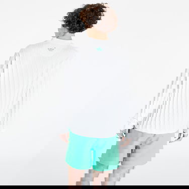 Фланелка adidas Originals Humanrace x Knit Long Sleeve Jersey "Cloud White" Бяло | HZ8138, 1