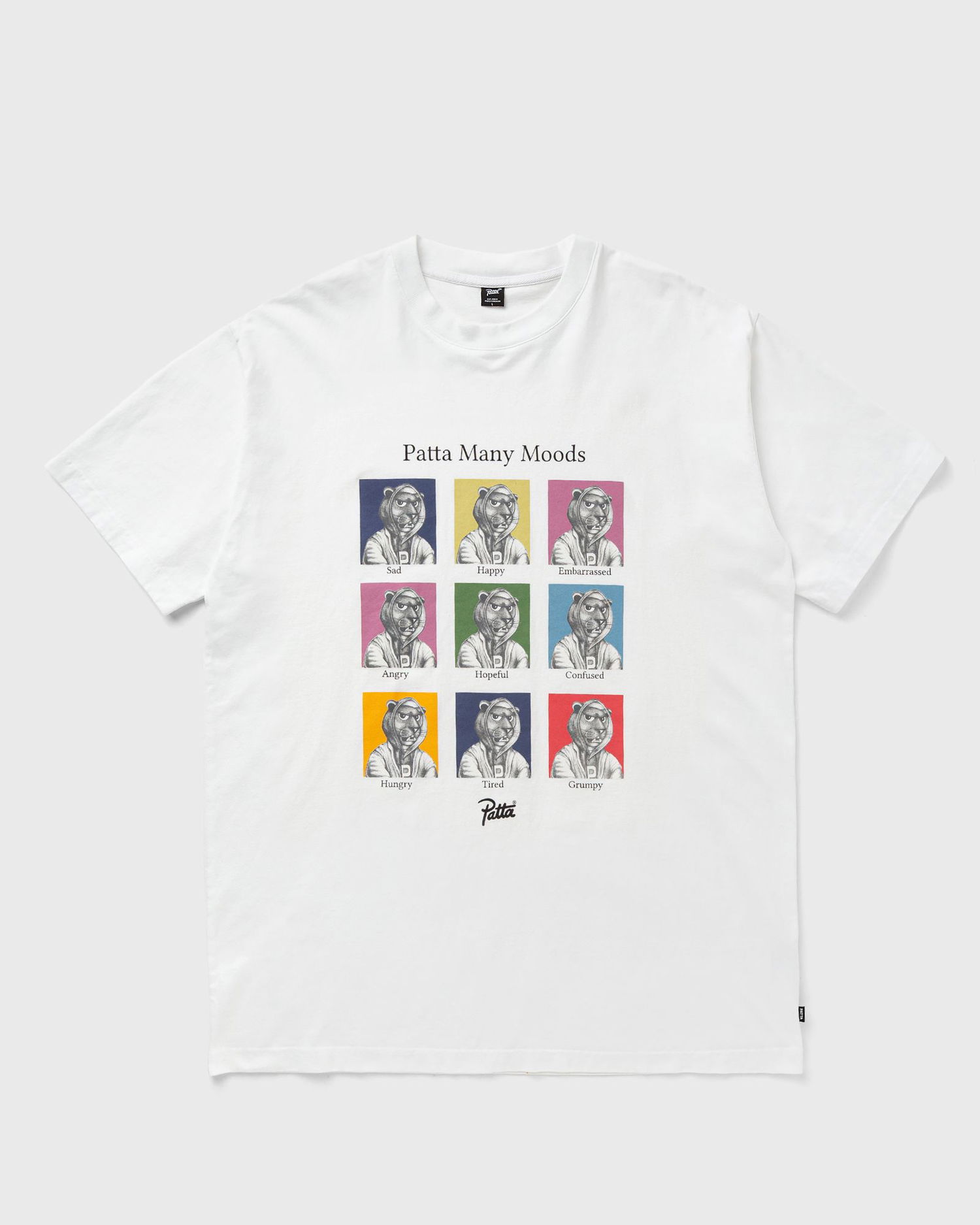 Тениска Patta Many Moods Graphic T-Shirt Бяло | POC-AW25-1000-290-0075-002, 0
