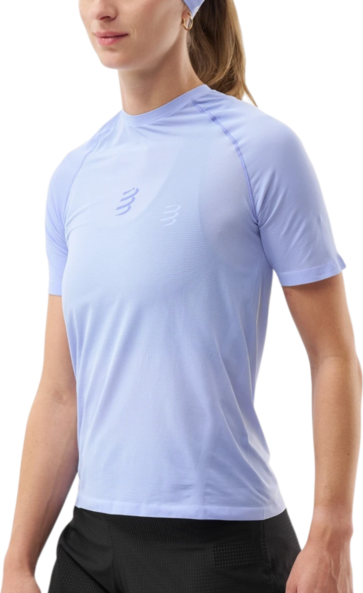 Тениска Compressport Compressport Trail Racing Short Sleeve T-Shirt Синьо | atsw3643106, 0