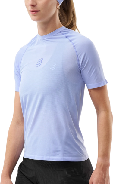 Тениска Compressport Compressport Trail Racing Short Sleeve T-Shirt Синьо | atsw3643106, 0