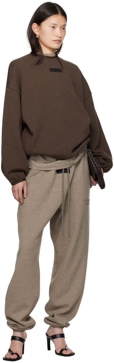 Суитчър Fear of God Core Collection Crewneck Heather Wood Кафяво | 192SU244682F, 4