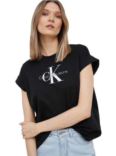 Тениска CALVIN KLEIN Jeans T-Shirt Черно | J20J220717.PPYX