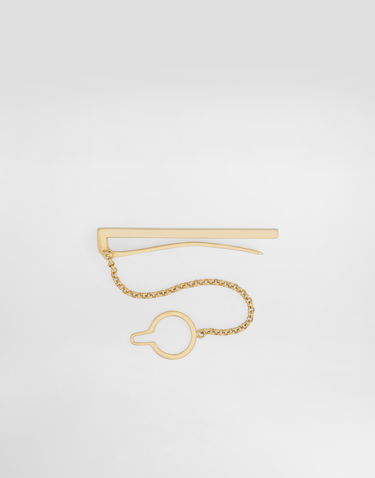 Значка Dolce & Gabbana Sartoria Bar Tie Clip with Chain Detail Жълто | WTS1S1W1111ZOO00, 2